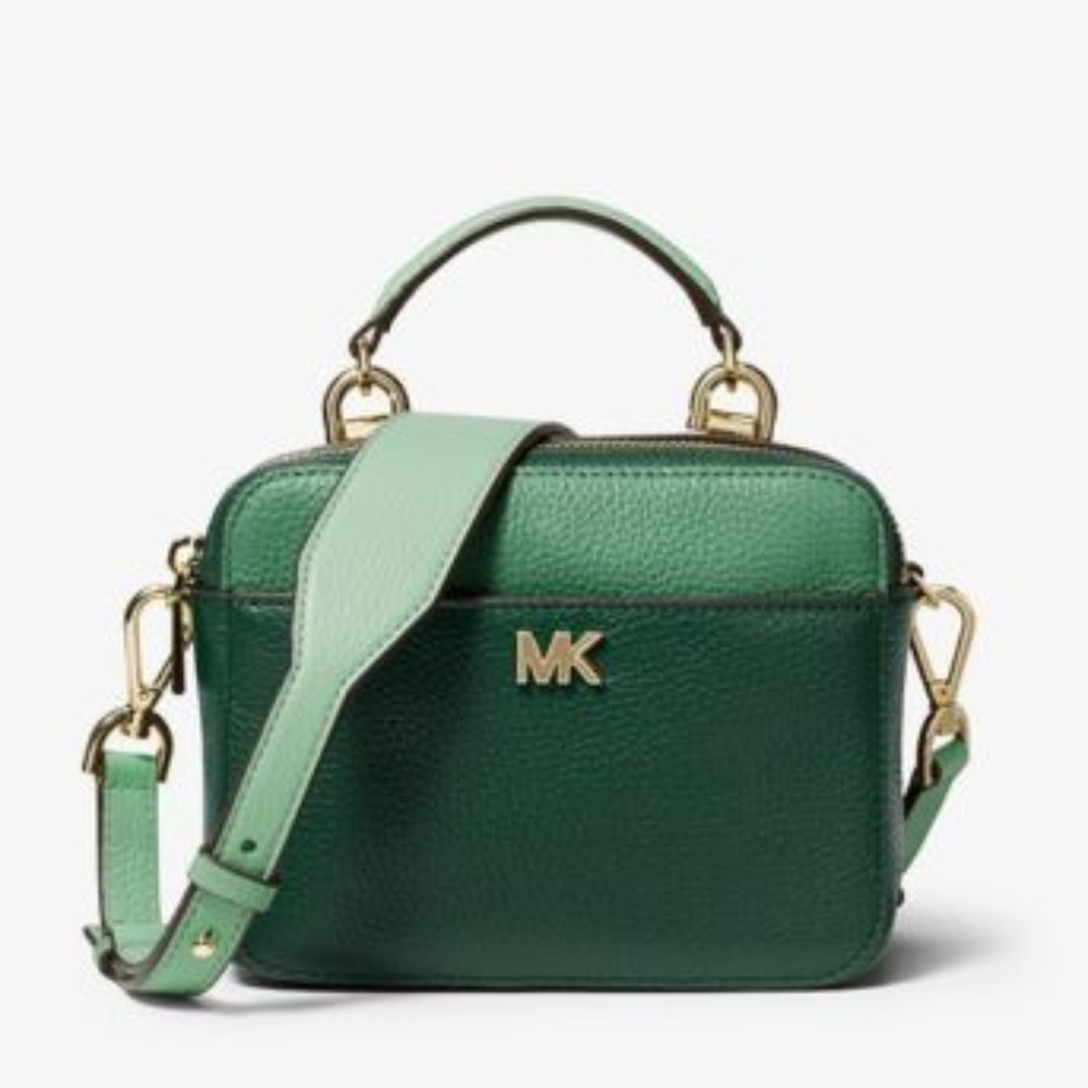 MICHAEL KORS Mott Mini Color-Block Pebbled Leather - Picture 7 of 8